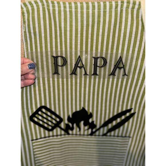 NWT Custom (your name on front) Apron BBQ Theme - 1-2 DAY SHIP TIME - Picture 2 of 5